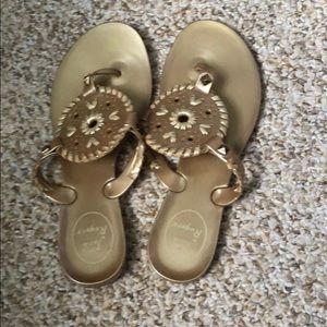 Jack Rogers jelly sandals